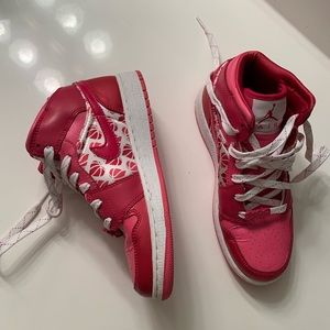 Pink Jordan 1s